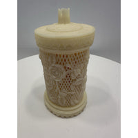 VINTAGE *NEW* 1970's Party Picks/Mini Forks in Ivory Cup