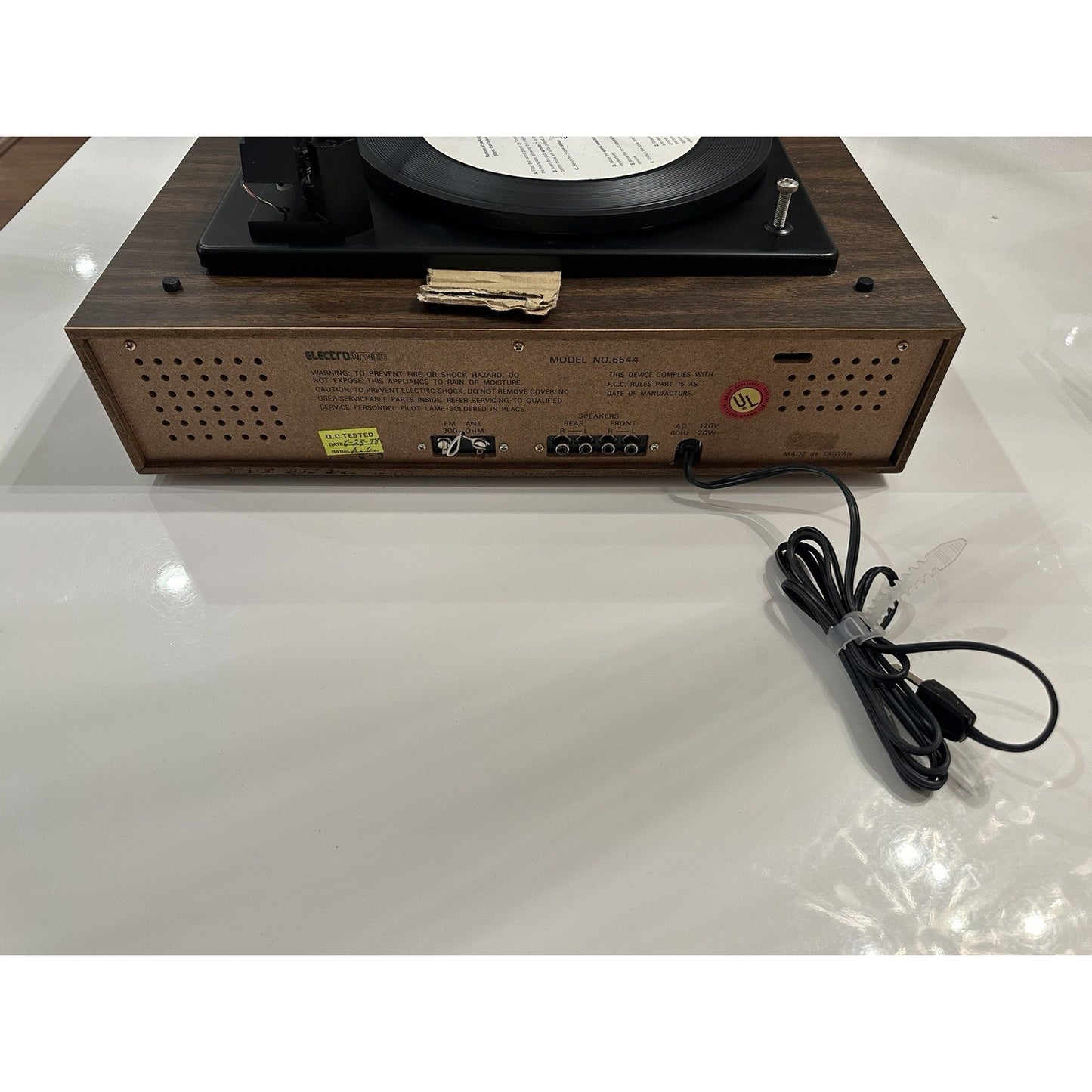 VINTAGE *NEW* 1970's Electrobrand 6544 AM/FM Stereo Receiver 8 Track Player