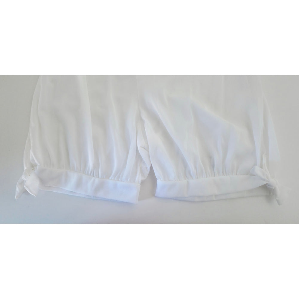 VINTAGE *NEW* 1960's Kayser Women's Crepset White Pantalette  100% Nylon Size 6