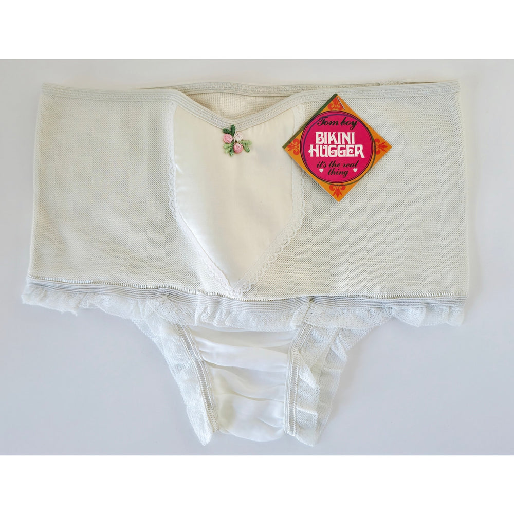 VINTAGE *NEW* 1960's Empire Foundation Women's Bikini Hugger Size L (28) Lot of 4