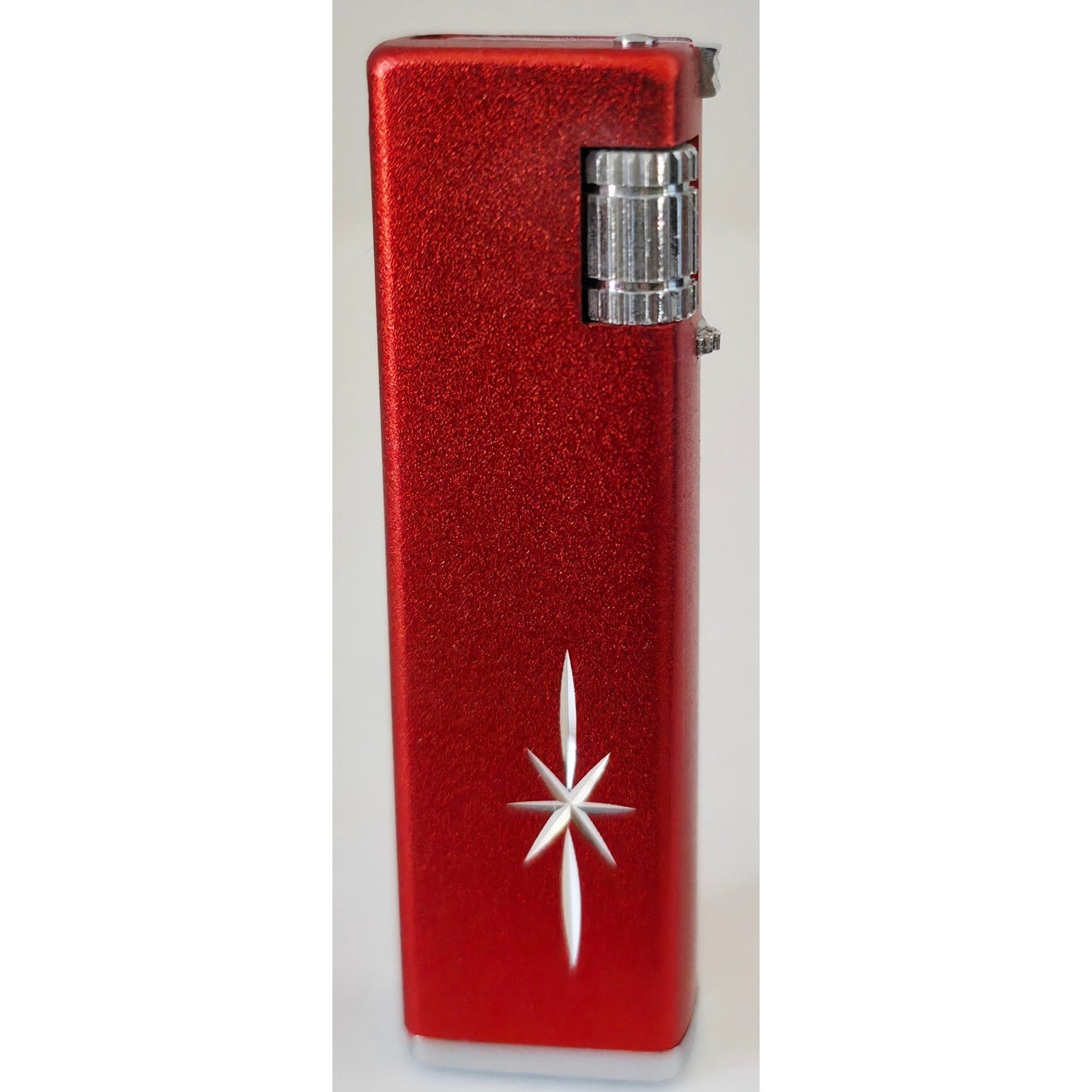 VINTAGE *NEW* 1950's Imperial Red Butane Lighter