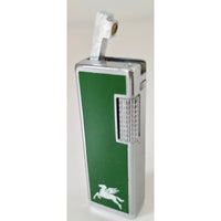 VINTAGE *NEW* 1960's Green Lighter with Pegasus in Original Box by Supreme USA