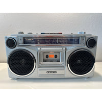 VINTAGE *NEW* 1980's Sanyo Boombox M9830K AM/FM Cassette Boombox