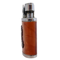 VINTAGE *NEW* 1956 Royal Star Japanese Super Lighter Brown with White Scottie Dog