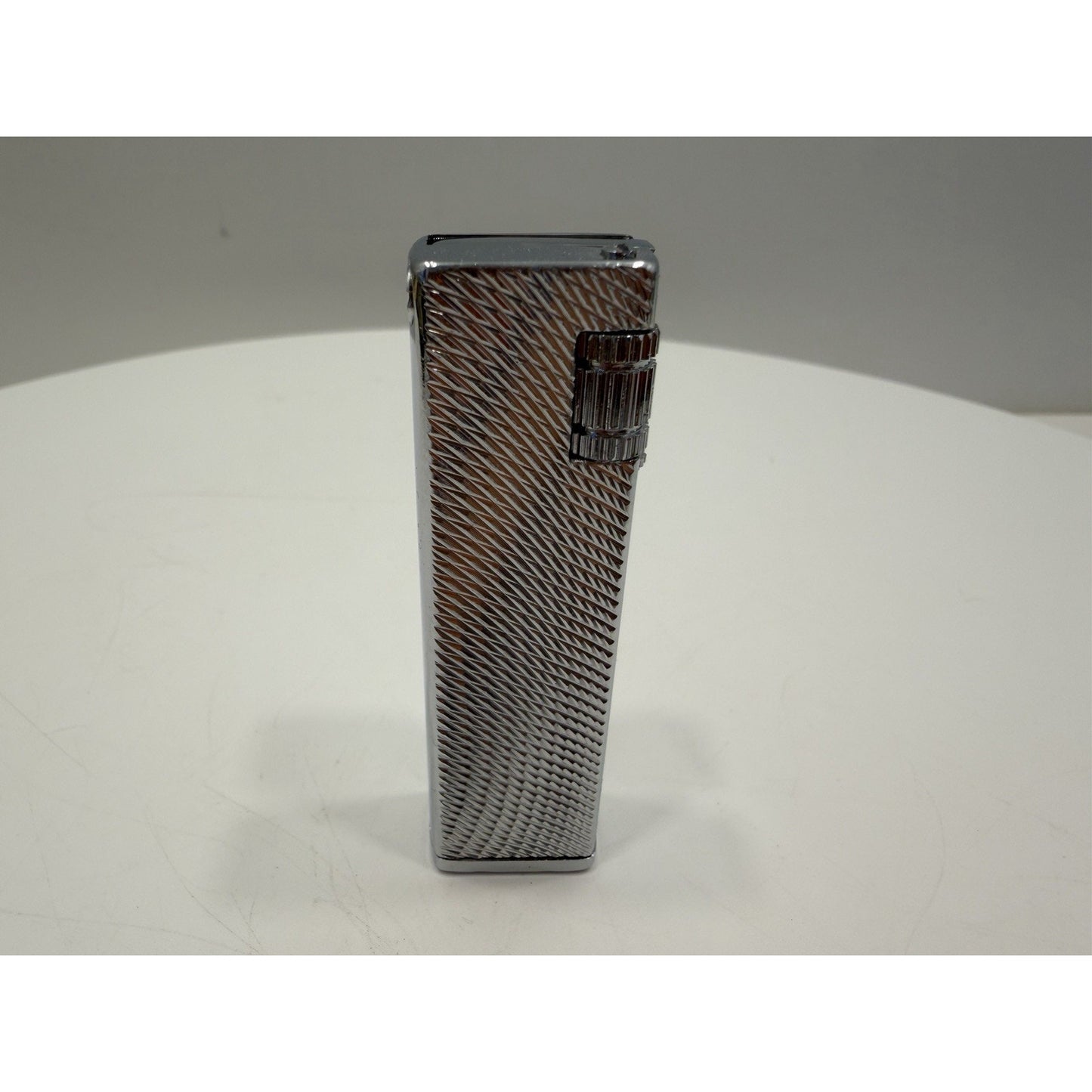 VINTAGE *NEW* 1950's Stellar Silver Textured Super Lighter