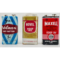 VINTAGE *NEW* 1960's Transistor Radio 9V Battery Collection