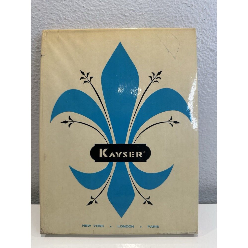 VINTAGE *NEW* Kayser Hosiery-Seamless-Parade Blue Sz10.5L X 2 Pair