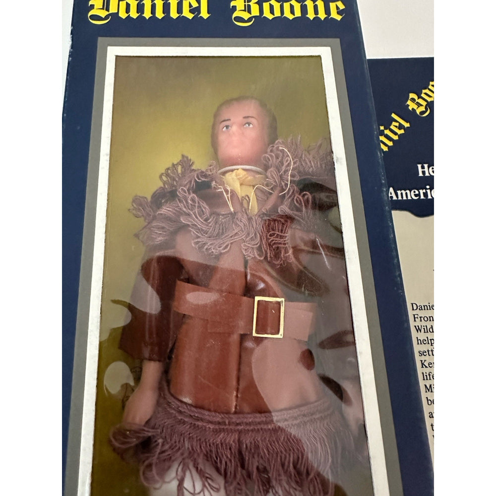 VINTAGE *NEW* 1974 Daniel Boone Hero of the American Revolution Doll F ...