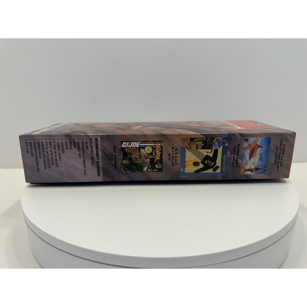 VINTAGE *NEW* 1998 GI Joe Collectors Club Limited Normandy Ranger 12" Sealed