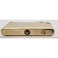 VINTAGE *NEW* 1950's Modern Alpha 800 Gold Super Gas Lighter Japan