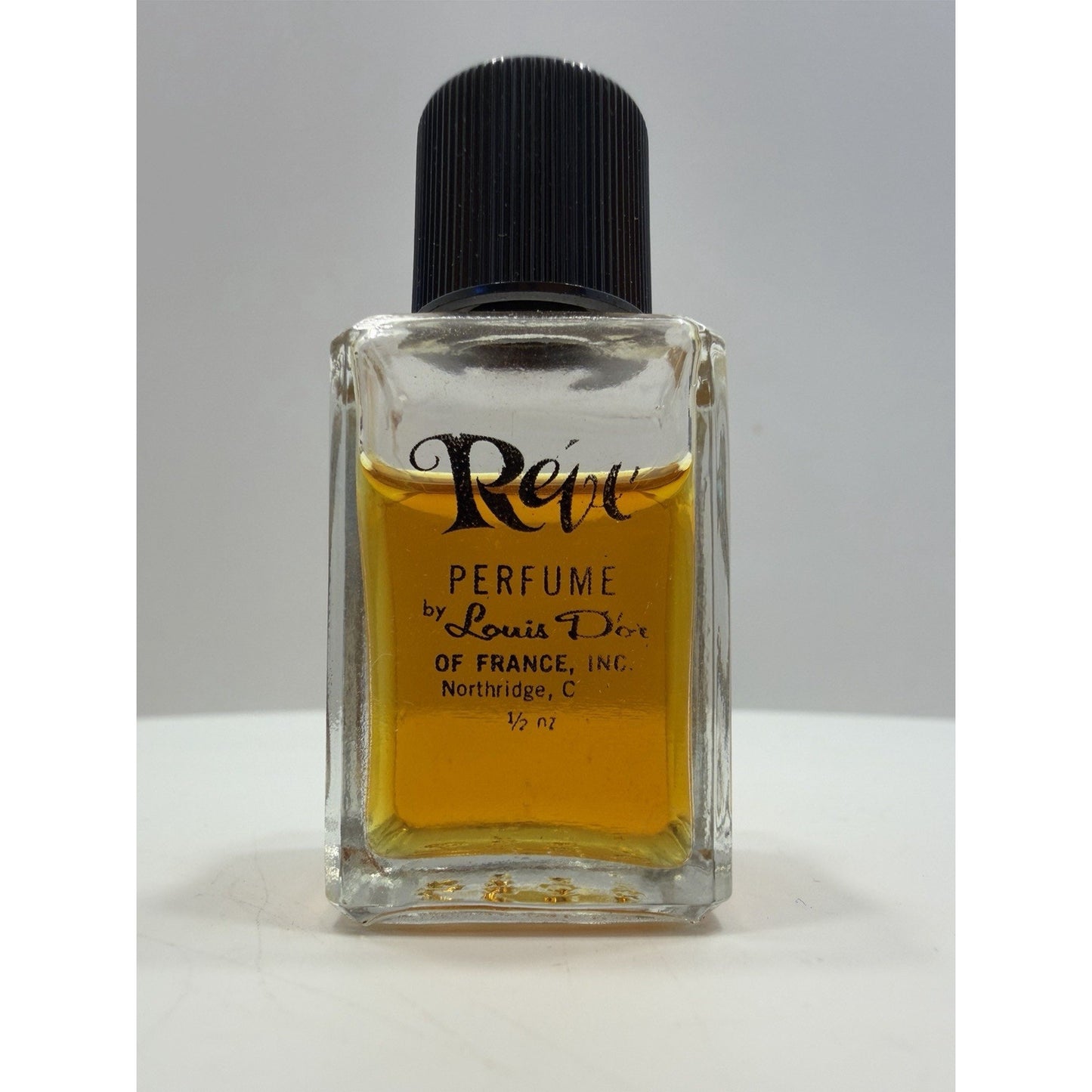 VINTAGE *NEW* 1960's Reve Perfume By Louis D'or, 1/2 Fl. Oz
