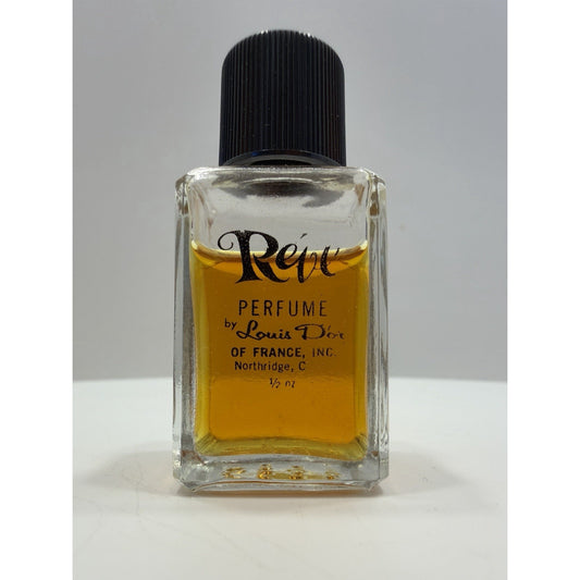 VINTAGE *NEW* 1960's Reve Perfume By Louis D'or, 1/2 Fl. Oz