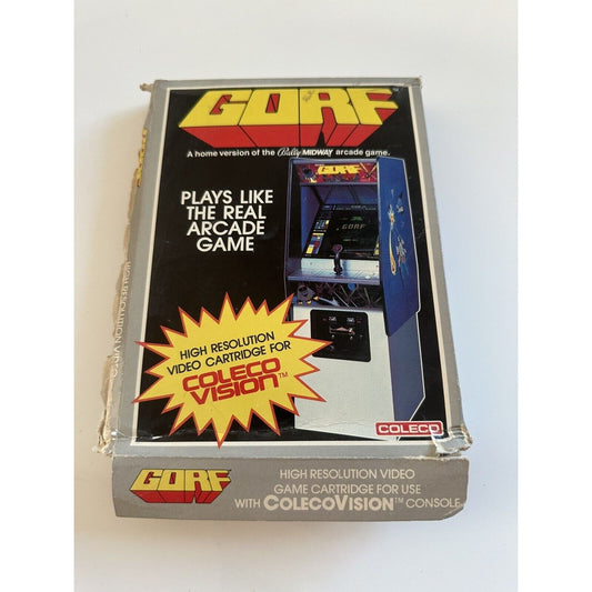 VINTAGE *NEW* 1980's Gorf Video Game For ColecoVision