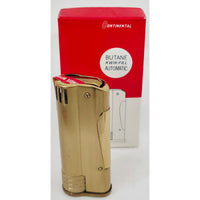 VINTAGE *NEW* 1960's Continental Gold Kwik-Fill Automatic Butane Lighter Japan