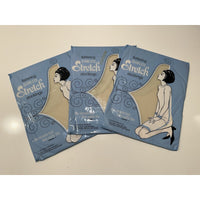 VINTAGE *NEW* 1960's Lassiter Hosiery-Off Wht-Demi-Toe-Stretch-Merrie Maid Sz10.5/11 X3