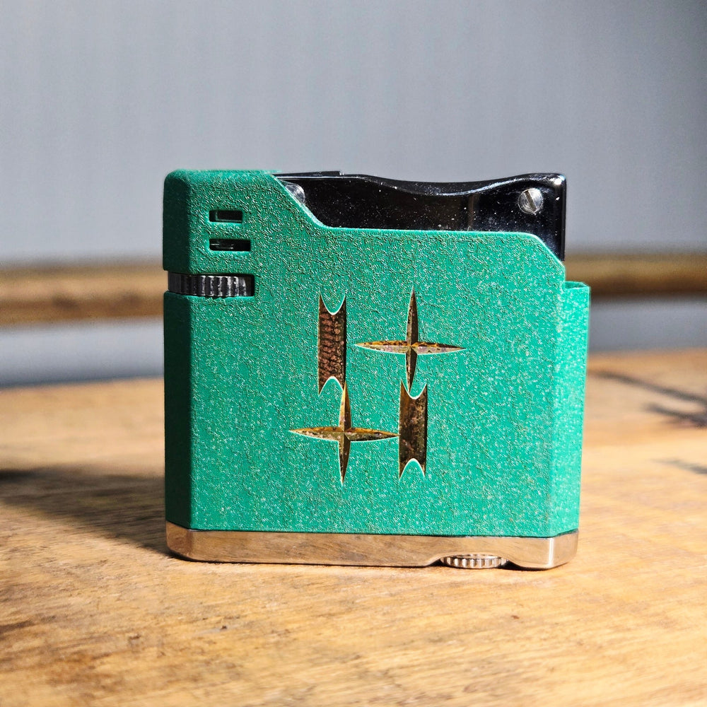 VINTAGE *NEW* 1950's Minuet Green Lighter Japan