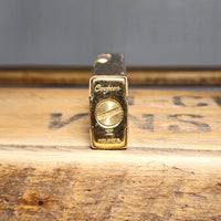 VINTAGE *NEW* 1960's Caption Gold Butane Lighter Japan