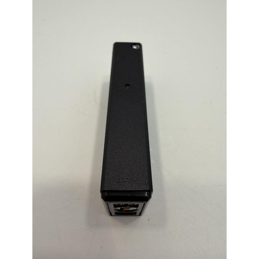 VINTAGE *NEW* 1950's Capri w/Design Black/Silver Butane Japanese Lighter