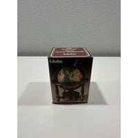 VINTAGE *NEW* Miniature Metal World Globe Pencil Sharpener