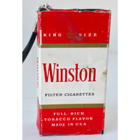 VINTAGE 1970's Winston Cigarette Box Radio Battery Operated