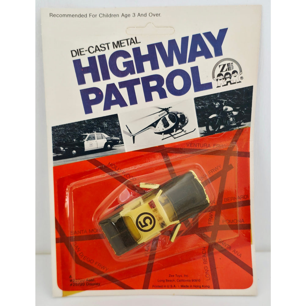 VINTAGE *NEW* 1981 Zee Toys Highway Patrol Z-28 Die-Cast Toy Car