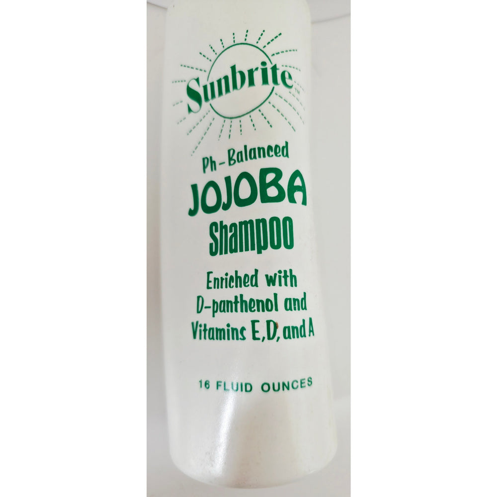 VINTAGE *NEW* 1970's Sunbrite Ph-Balanced JOJOBA Shampoo 16oz