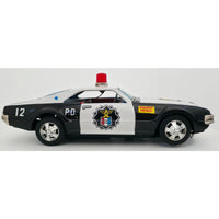 VINTAGE *PRISTINE* 1970's Highway Patrol P.D. 12 Police Battery Operated Toy Car