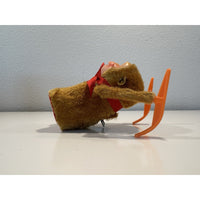 VINTAGE *NEW* 1970's Clockwork 5" Acrobatic Monkey Wind Up Toy