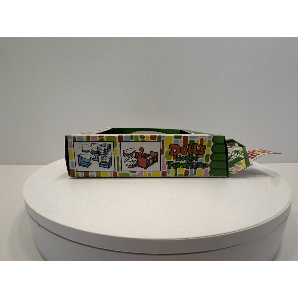 VINTAGE *NEW* 1970's Dining Room Dollhouse Furniture Set