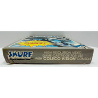Coleco Vision 1982 SMURF Video Game NOS Sealed w/Box Damage Unsold Dealer Stock
