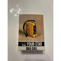 VINTAGE *NEW* Four Star FS-7 Solid State Radio Green