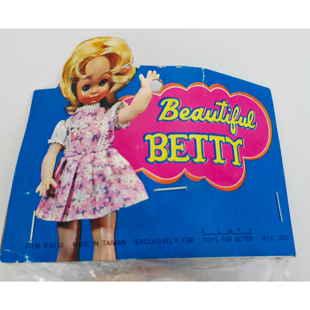 VINTAGE *NEW* 1960's Beautiful Betty Baby  Doll by Elmar