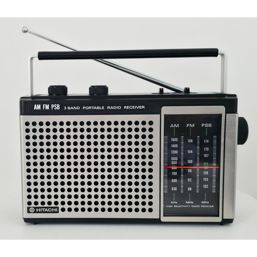VINTAGE *NEW* 1970's Hitachi KH-948H PSB/FM/AM 3-Band Portable Radio Japan