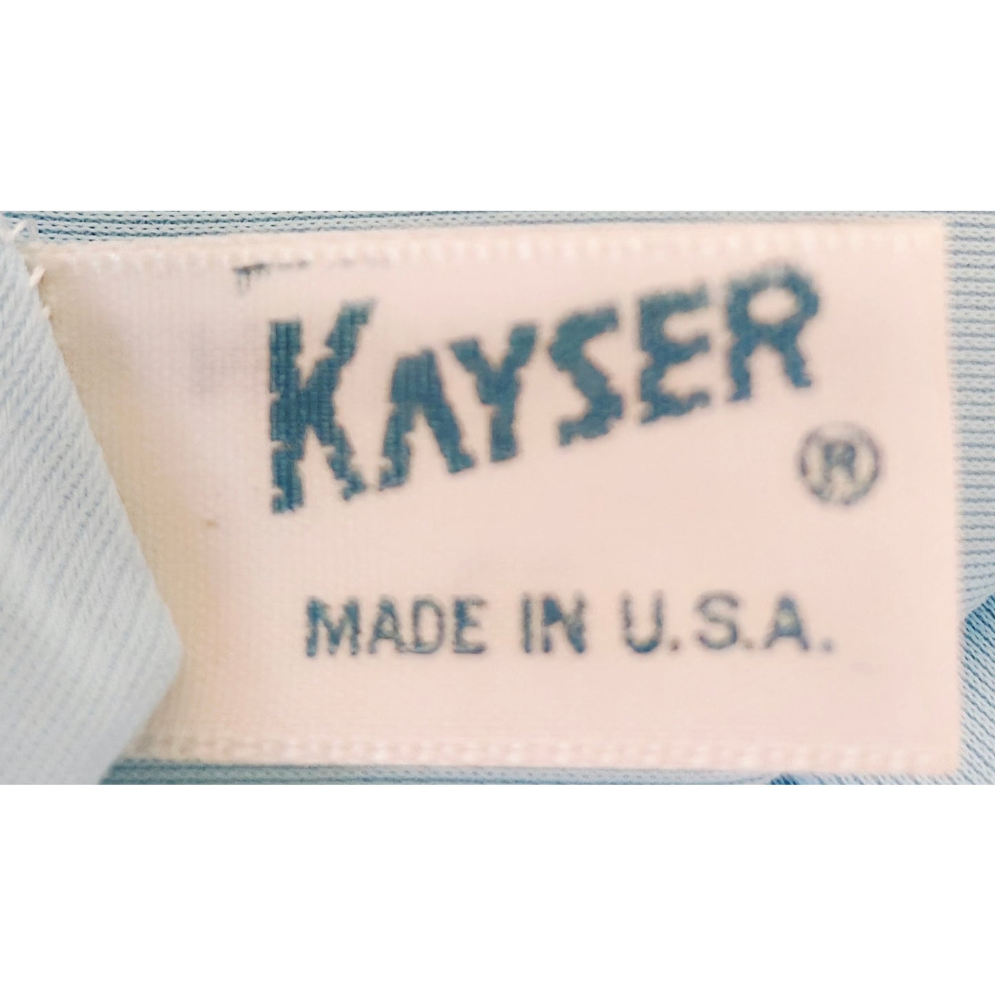 VINTAGE *NEW* 1960's Kayser Women's Blue Lace Trim Long Slip Dress Size S