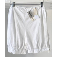 VINTAGE *NEW* 1960's Kayser Women's Crepset White Pantalette  100% Nylon Size 6