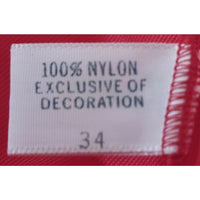 VINTAGE *NEW* 1960's Kayser Women's Red TRICOT Nylon Long Slip Size 34