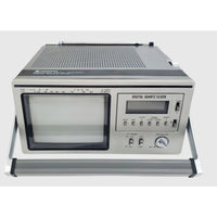 VINTAGE *New* 1980 Hitachi K2300 Solid State TV Receiver/Digital Clock