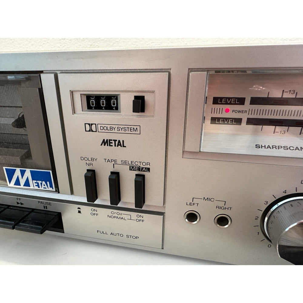 VINTAGE *NEW* Sharp RT-10 Stereo Cassette Deck Tape Player Recorder Japan