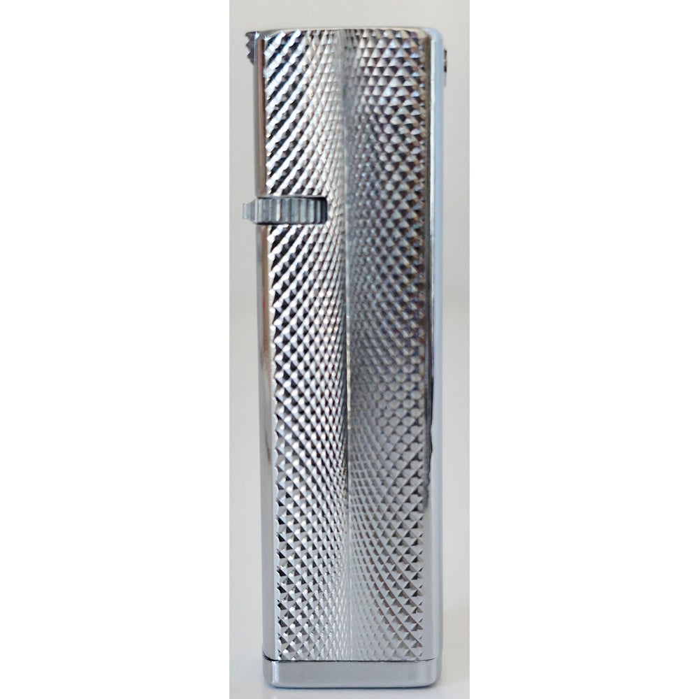 VINTAGE *NEW* 1960's Thin Silver Textured Lighter in Original Box by Supreme USA