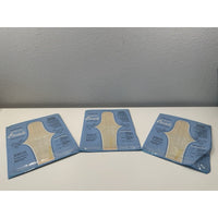 VINTAGE *NEW* 1950's Lassiter Hosiery-Off Wht-Demi-Toe-Stretch-Merrie Maid Sz9.5/10 x 3
