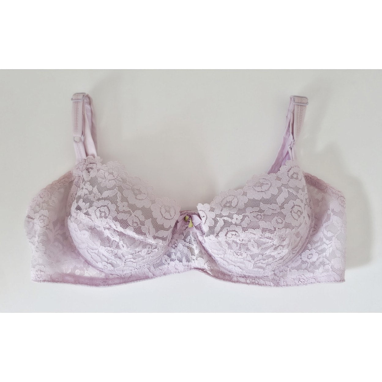 VINTAGE *NEW* 1960's Empire Foundation Women's Purple Lace Push-Up Bra Size 32A