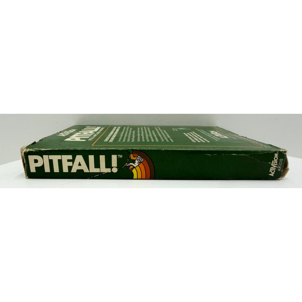 Atari 1982 PITFALL Video Game NOS Open Box with Wear Unsold Dealer Stock