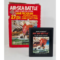 Atari 1978 AIR SEA BATTLE Video Game NOS Open Box with Wear Unsold Dealer Stock