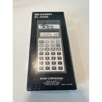 VINTAGE *NEW* Sharp EL-508A Scientific Digital Electronic Calculator