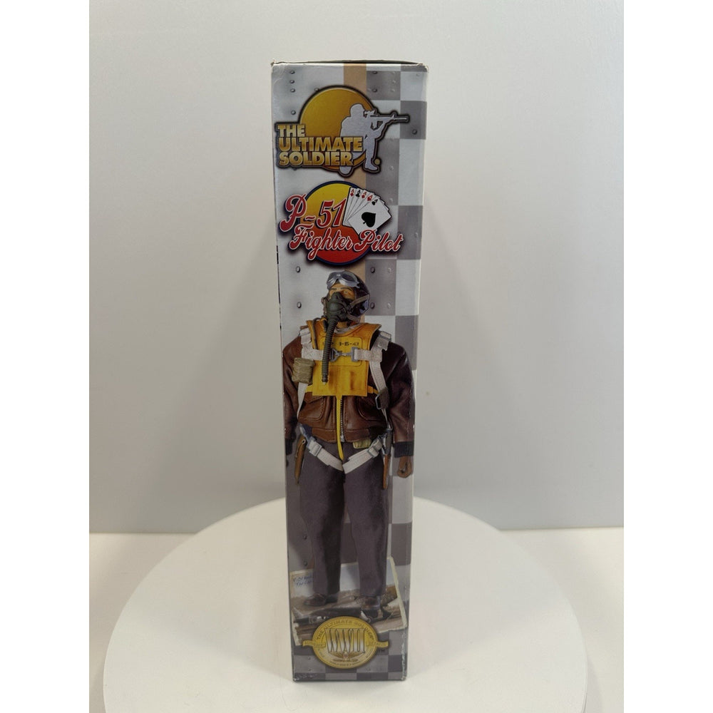 VINTAGE Ultimate Soldier WW2 P-51 Fighter Pilot Action Figure