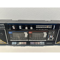 Needs Lovin' - VINTAGE 1980's Super Double Cassette AM/FM Boombox