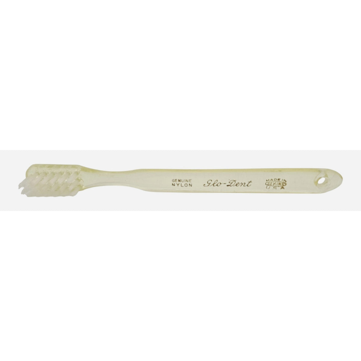 VINTAGE *NEW* 1960's Colgate Medium Bristle Toothbrush - Yellow
