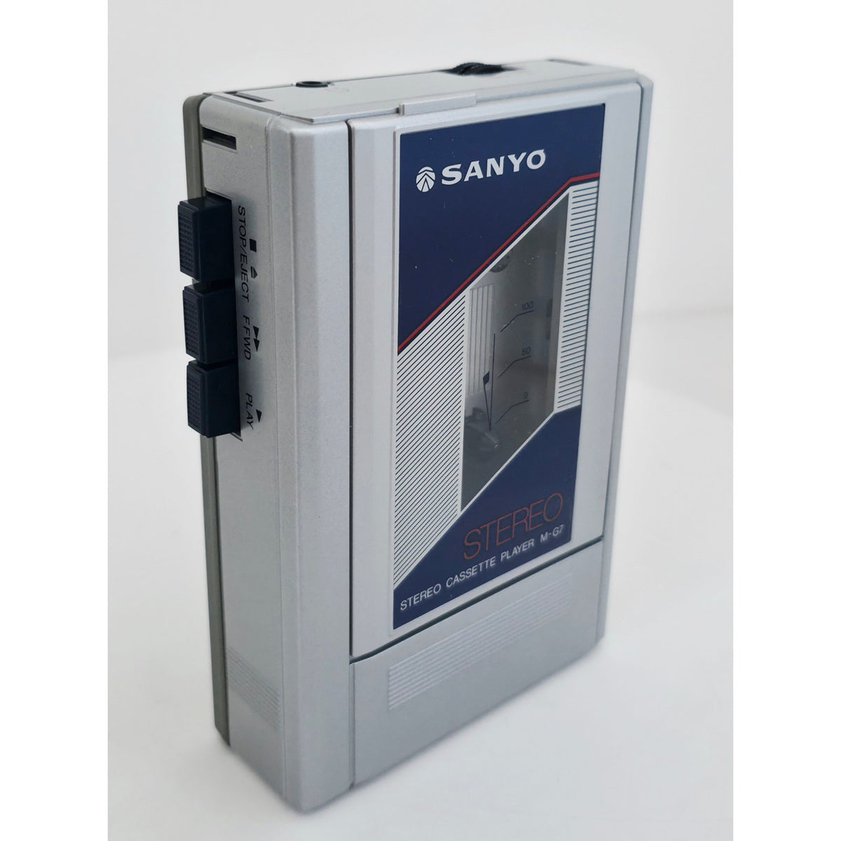 VINTAGE *NEW* 1983 Sanyo MG-7 Stereo Cassette Player with Headphones | Walkman