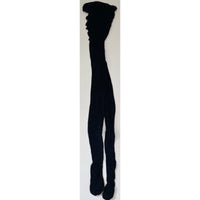VINTAGE *NEW* 1960's Girls Opaque  Pant Hose Black Size 12-14 USA