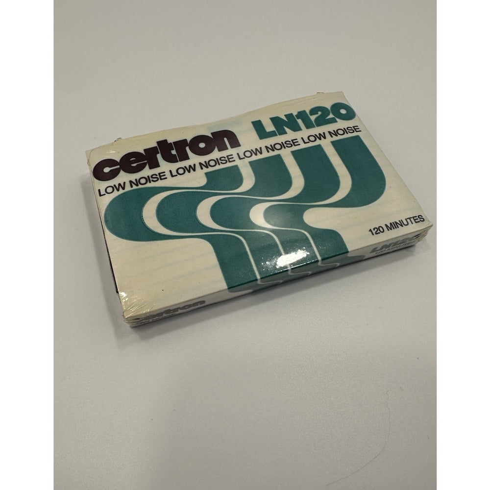 VINTAGE *NEW* Certron LN120 120 Min Blank Sealed Cassette Tape